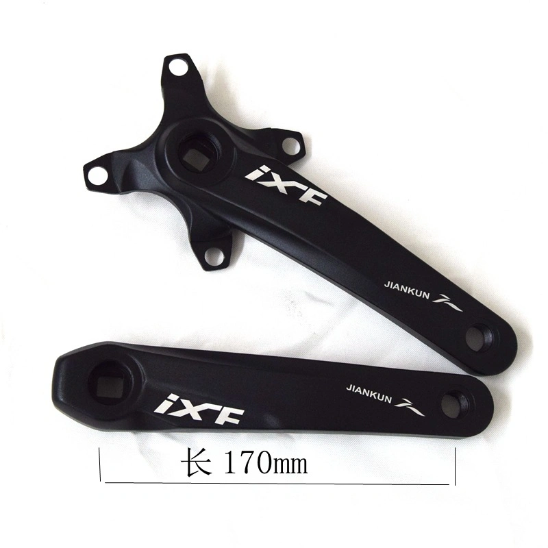 Square Hole Crank Ixf Modified Single Disc Left and Right Crank 170 Bicycle Crankset 104bcd