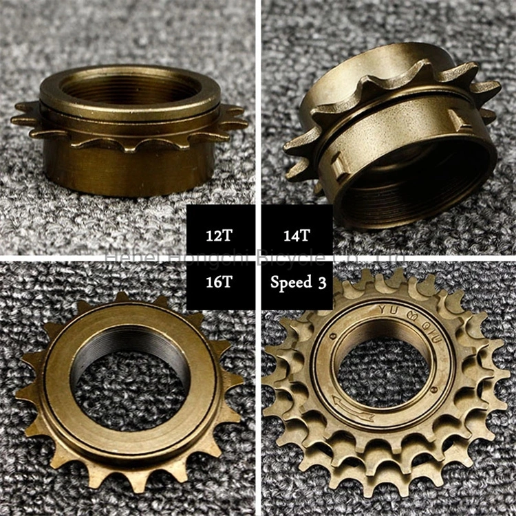 Attractive Price Single Speed Bicycle Freewheel Sprocket 16t Freewheel