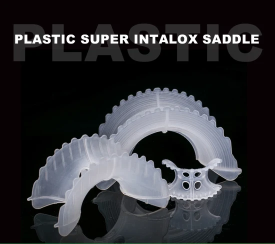 Anello sella Intalox Super in plastica CPVC, sella Super Intalox in PVDF PE