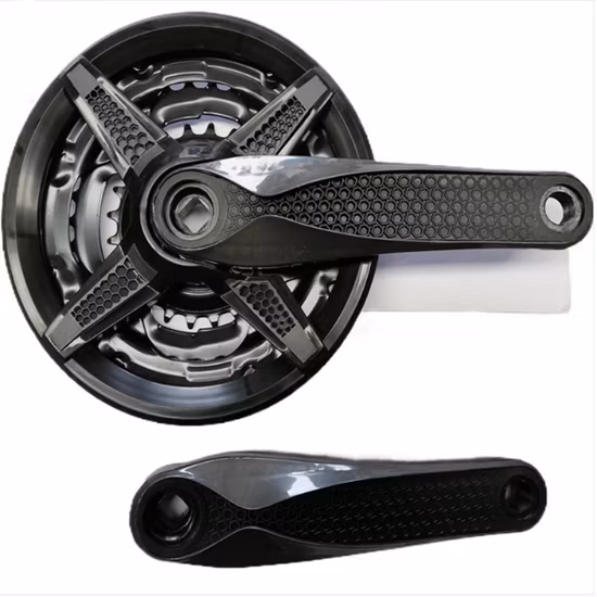 Manovella a Foro Quadrato Ixf Modificata Disco Singolo Manovella Sinistra e Destra 170 Guarnitura per Bicicletta 104bcd