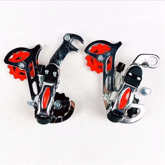 Deragliatore posteriore Hot Mountain Bike per 6 7 8 velocità Accessori per parti di biciclette in lega di alluminio Parti di biciclette Bisiklet